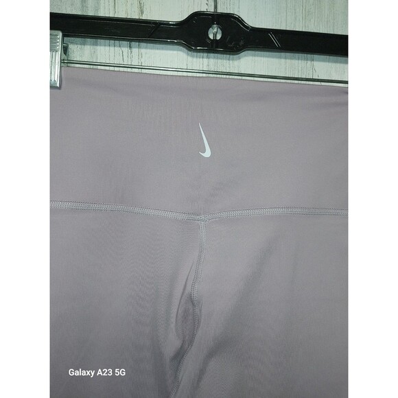 Nike Yoga Women's Dri-Fit High Rise 7/8 Yoga Pants Lavender XL - Picture 5 of 8